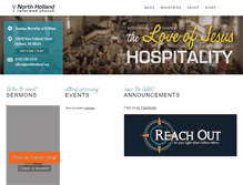 Tablet Screenshot of northholland.org